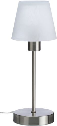 Touch Me Tischleuchte Tischlampe Nachttischlampe mit Glasschirm LED möglich - Bild 1 von 1
