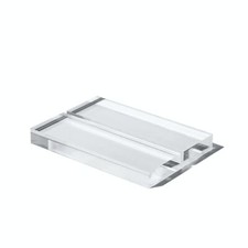 4" Clear Acrylic Stand 6 Pack 3mm Slot Wedding Sign Holders Perfect for Wed...