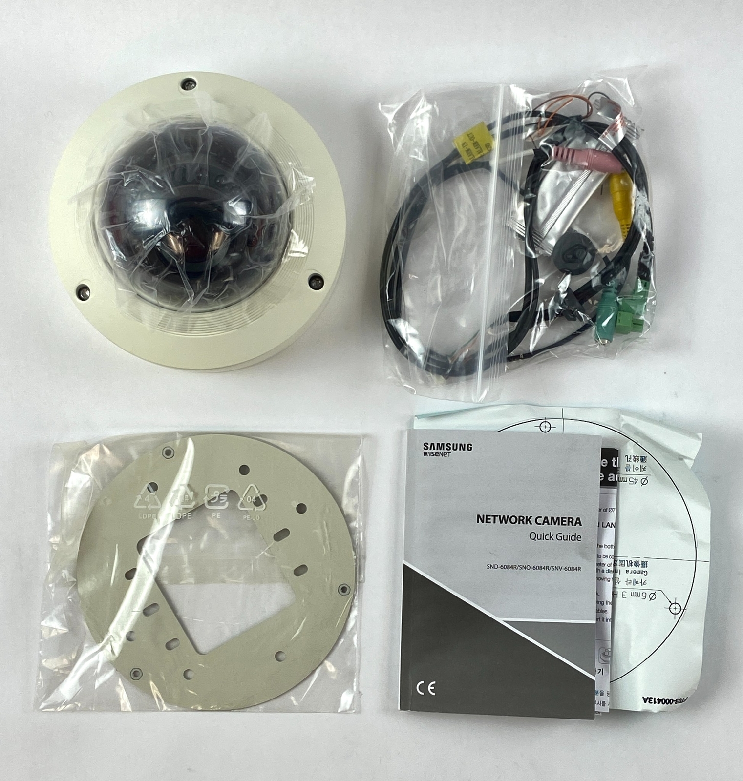 Samsung Dome IP Outdoor Security Camera SNV-6084RN High Defi