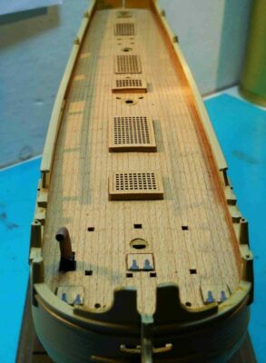 Airfix HMS Bounty 1:87 - wooden deck for model
