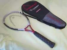 Head Ti. Carbon 9000 XRTALONG Oversize Grip 4 5/8" 5 Tennis Racquet with Case