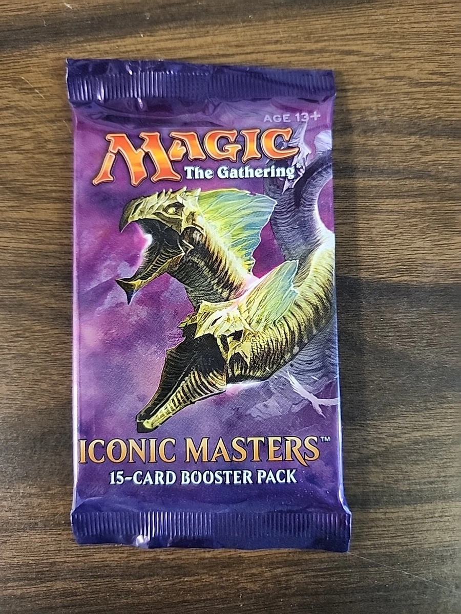 iconic masters sealed booster box Amazon.com: Magic: The Gathering main image 1