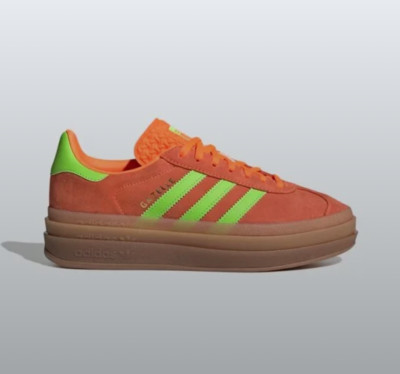 NEW Adidas Gazelle Bold Shoe Solar Orange Shoes