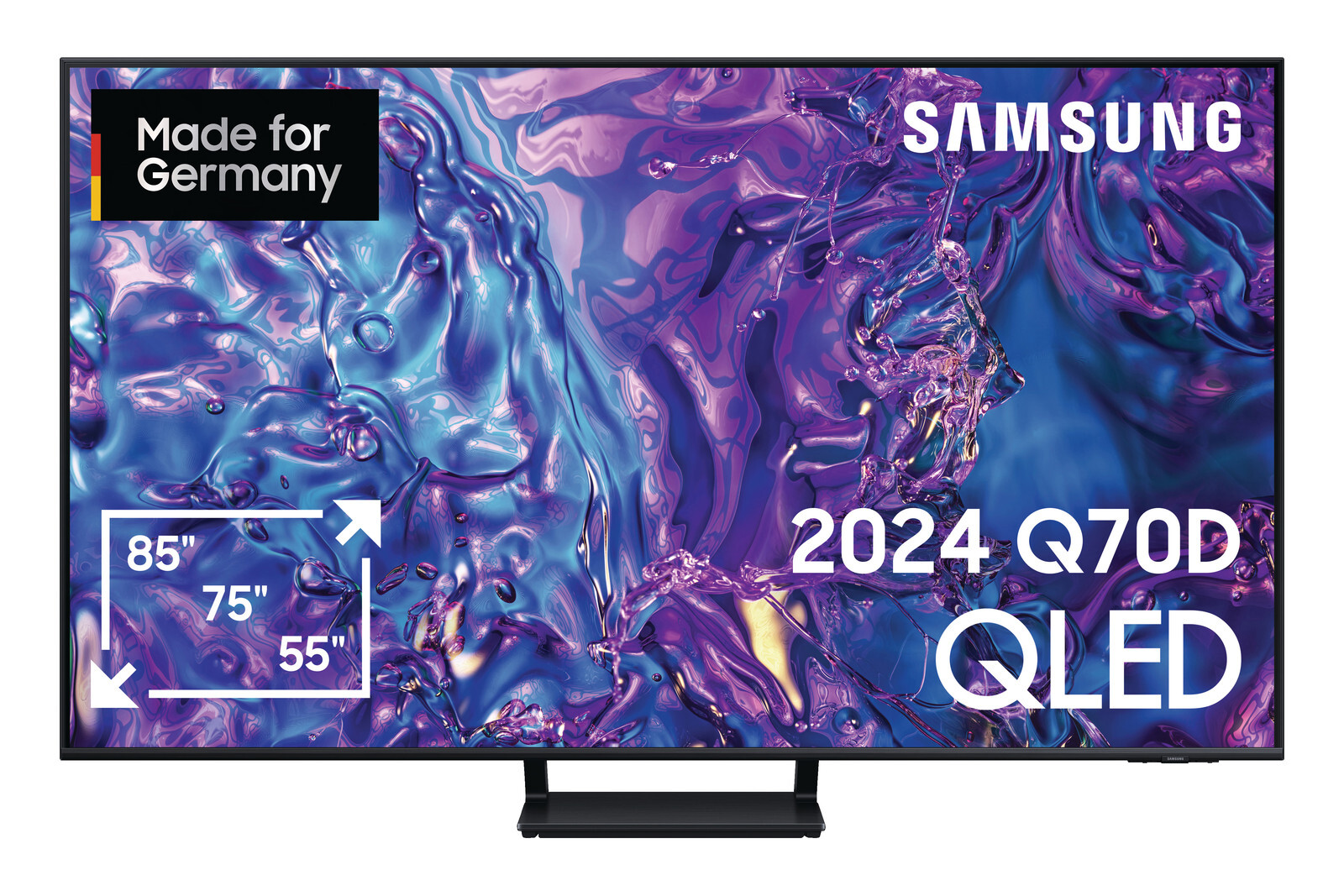 Samsung Gq75q70d Qled Tv (flat, 75 Zoll / 189 Cm, Uhd 4k, Smart Tv,