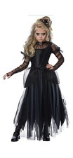 Dark Princess Halloween Costume for Girls 8-10.