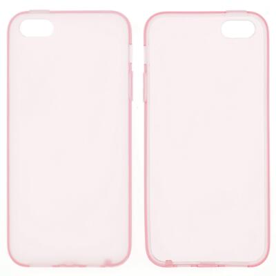 iPhone SE / 5S Neon matt Silikon Case, rosa