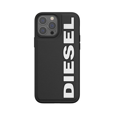 Diesel iPhone 13 Pro Max Hülle Schwarz Weiß Offiziell Lizenziert