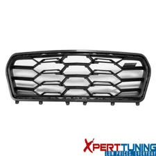 Fits 16-24 Chevy Camaro ZL1 1LE Style Front Bumper Lower Grille PP Black