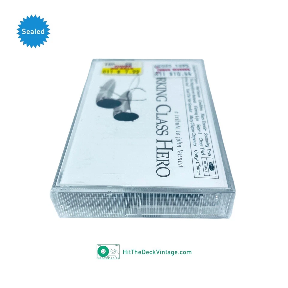 Working Class Hero - A Tribute To John Lennon Cassette Tape (1995) SEALED - Image 4 of 4