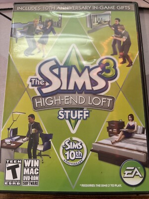The Sims 3 High End Loft Stuff PC Game | eBay