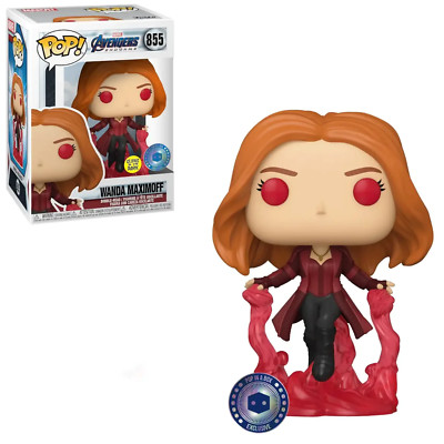 Funko POP! Marvel Avengers Endgame Wanda Maximoff Glow in the Dark Pop in a Box