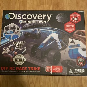Discovery Mindblown DIY RC Race Trike Race Car Wireless STEM Building Toys 