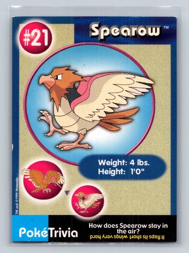 Choose Your Own/Complete Your Set:1999 PokeTrivia Pokemon TC Burger King CutOuts - Picture 4 of 31
