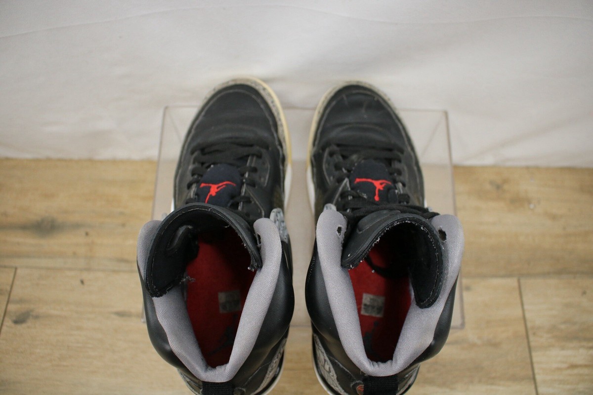 Nike Air Jordan Spizike Black Cement G3 315371-034 Size 9.5 Nike Air Jordan Spizike Black Cement G3 315371-034 Size 9.5