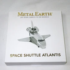 Space Shuttle Atlantis Metal Earth DIY Steel Sheets to 3D Model New