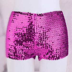 pink glitter shorts