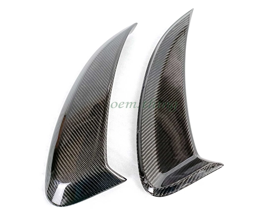 16 Fit For Porsche 981 GT4 Boxster Cayman Air Intakes Vents Grilles Real Carbon - Image 3 of 4