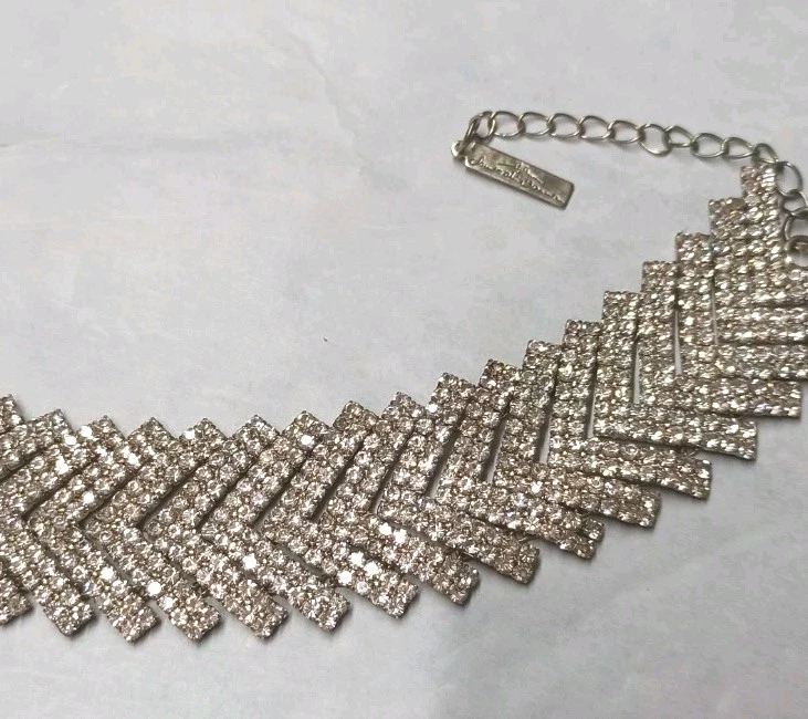 Senso di Donna Strass Glamour flexibles Armband - Bild 4 von 4