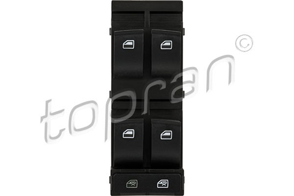Schalter Fensterheber Topran 114 753 FüR Audi 4B5 A3 C5 8L1 A6 4B2 4B4 Avant 4B6-image