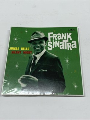 Frank Sinatra - Jingle Bells / Silent Night Limited Red Color 4'' Tiny Vinyl