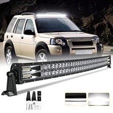 For LAND ROVER FREELANDER 1&2 Curved 42"LED LIGHT BAR Spot Flood Offroad Driving