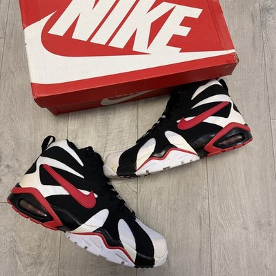 DS Nike Air Diamond Fury 96 Ken Griffey Jr White Black Red 724971-100 Men's 12