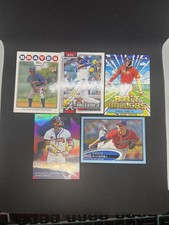 ATLANTA BRAVES  5 Card Lot #30 Rookie Insert Veteran Mix