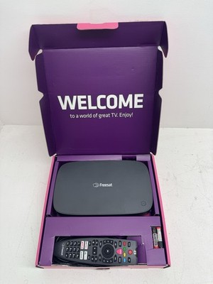 Freesat UHD-4X-2000 4K UHD Satellite Receiver Set-Top Box with Remote