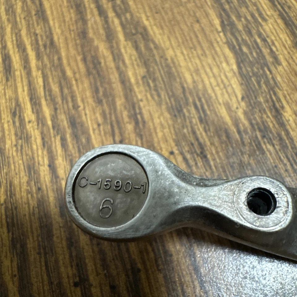 Set Of 8 Nickel Metal Drawer Pulls 3” Center /5.5” Long - Image 3 of 4