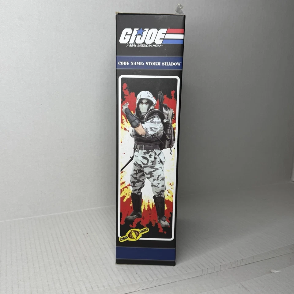 Caja imperfecta escala 1/6 exclusiva Storm Shadow de Sideshow Collectibles Foto 2 de 4