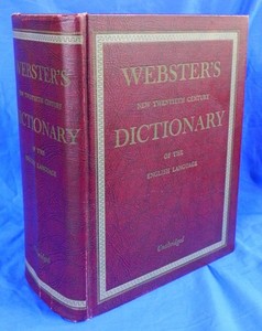 Websters New Twentieth Century Dictionary | eBay