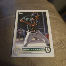 2022 Topps Pro Debut Denzel Clarke #PD-29  ACL Athletics