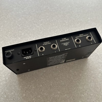 Electro Voice S-200 Equalizer ohne Netzkabel sorry
