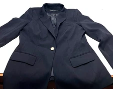 Ivanka Trump Blazer Women P Navy Career Professional Office Boardroom Jacket