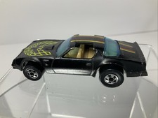 Vintage 1977 Hot Wheels Hot Bird Pontiac Firebird Trans Am Black Walls Hong Kong