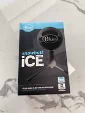 Blue Snowball iCE USB Microphone - Black IL/RT6-14932-988-000070-MP-UG 