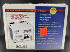 Digitrax DCS100 5-Amp LocoNet DCC Command Station / Booster - Boxed
