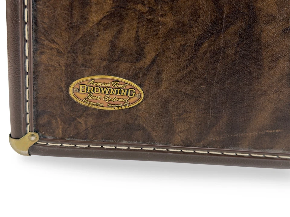 Vintage 1970s Browning Citori O/U Takedown Shotgun Hard Case Morgan UT w/ Keys - Image 3 of 4