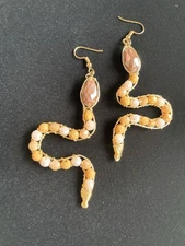 Aretes de Vivora Artesanales