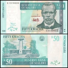 Malawi 50 Kwacha, 2007, P-53c, UNC