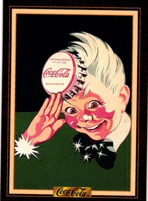 1994 Collect-A-Card Coca-Cola Collection Series 3 #203 ''Sprite Boy'', Sundblom