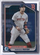 Marcelo Mayer 2024 Bowman Chrome Prospects #BCP-44 Boston Red Sox