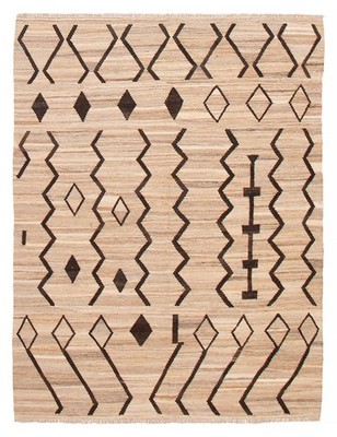 Vintage Hand Woven Area Rug 5'10'' x 7'8'' Traditional Wool Oriental Carpet