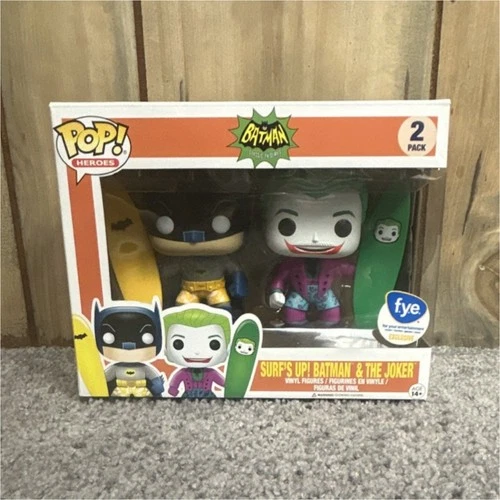Funko Pop! Vinyl Batman & The Joker Surf's Up FYE Exclusive 2-Pack Figures
