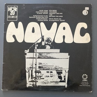 Novac The Fifth Word 1970 Hör zu Germany Psychedelic Progressive Vinyl LP