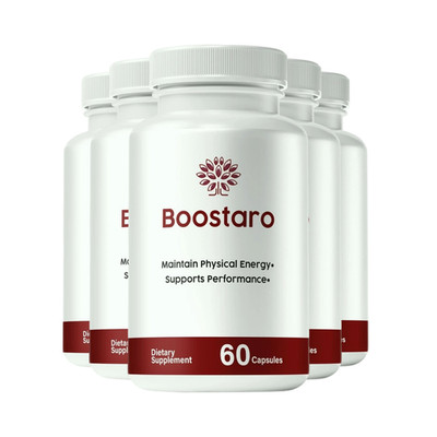 5-Pack Boostaro Capsules, Boostaro Male Pills, Boostaro Supplement -300 Capsules