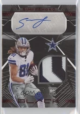 2021 Panini Black Rookie Signature Materials Ruby /15 Simi Fehoko Auto RC