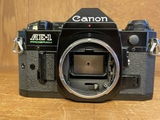 MUST READ : Near Mint Canon AE-1 Program Black SLR 35mm Film Camera Body