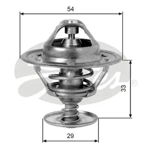 Coolant Thermostat fits DAIMLER Gates Genuine Top Quality Guaranteed New - Image 20