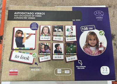 Akros - Selbstdiktierspiel der Verben Finnland / Spielzeug - Spielzeug - F59z